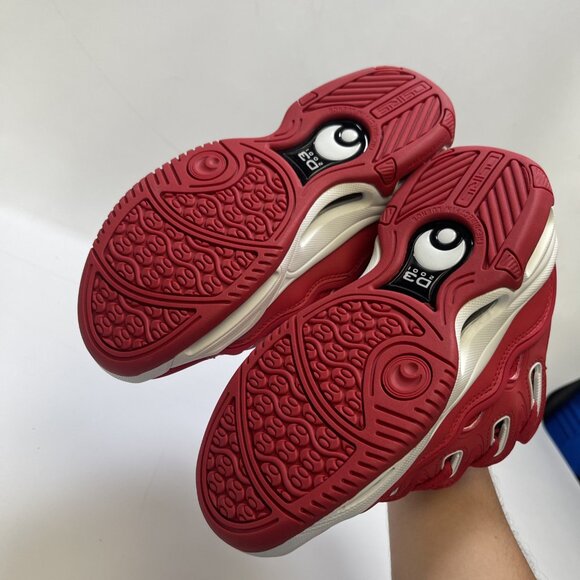 OSIRIS 1141-2857 D3 2001 Men's 4 (5.5 wom) Red/Rizing/Sun Synthetic Skate Shoe - Picture 6 of 12